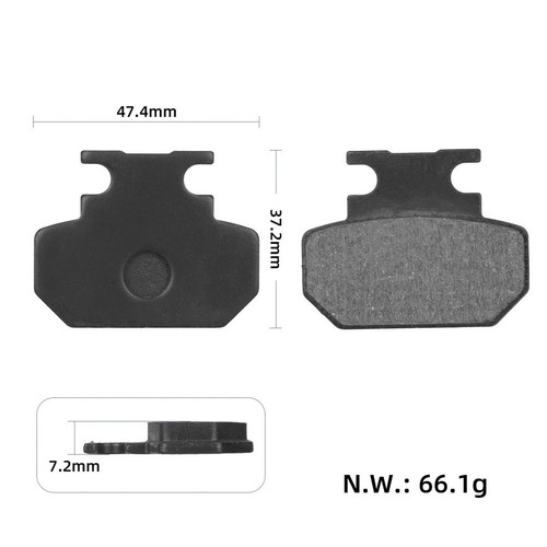 Electric scooter brake - scooter, pads