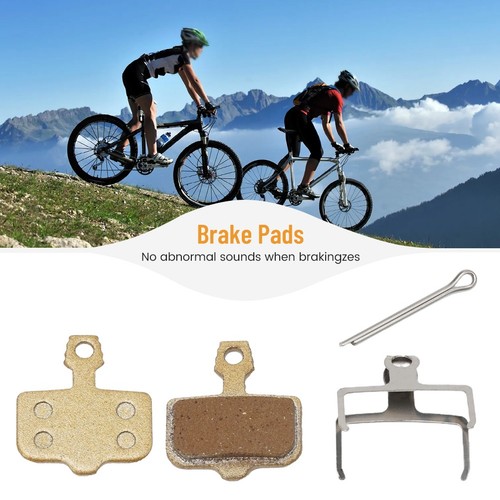 Brake pads black gold electric - black/gold,